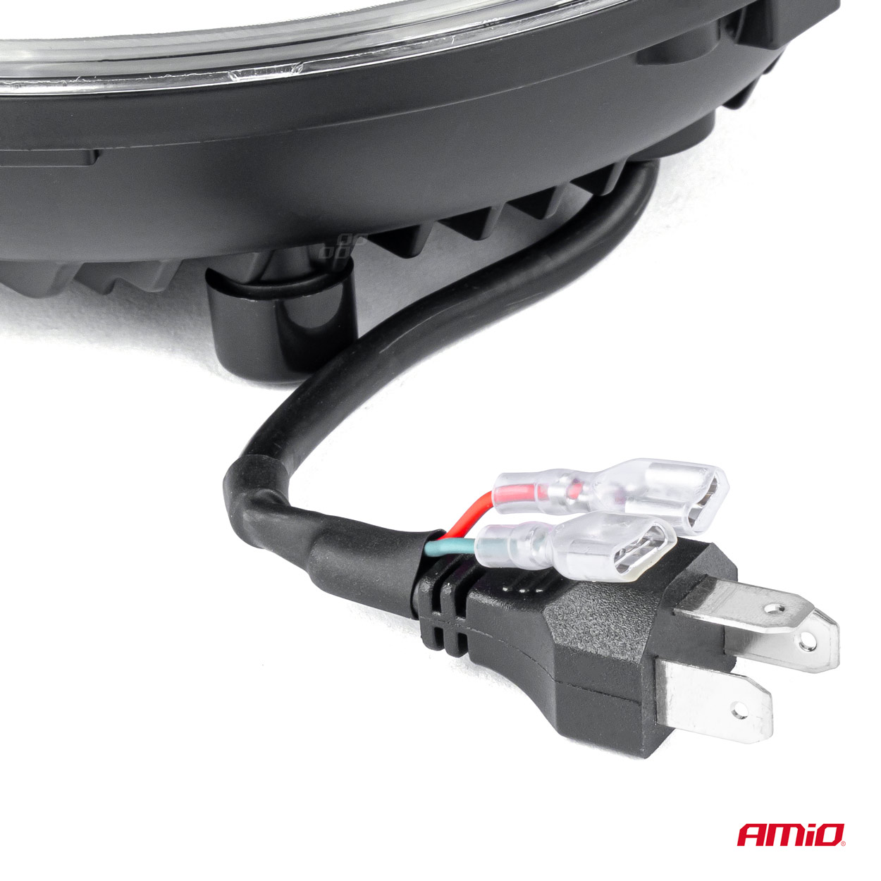 Lampa Suplimentara LED pentru Vehicule Off-Road, ATV, SSV, cu inscriptie "BOSS" si functii: Faza Lunga, Faza Scurta, Semnalizare, Pozitie, tensiune alimentare 9 - 36V, diametru Ø170 mm - imagine 12